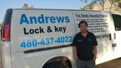 Andrew McColley owner of Andrews Lock and Key of Phoenix